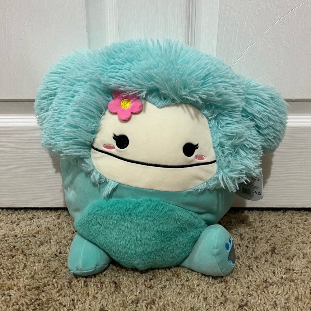 💗‎ Squishmallows - 11” Joelle Teal Bigfoot